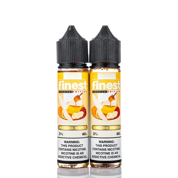 The Finest E-Liquid - Signature Edition - Banana Honey - 120ml - Black Coral